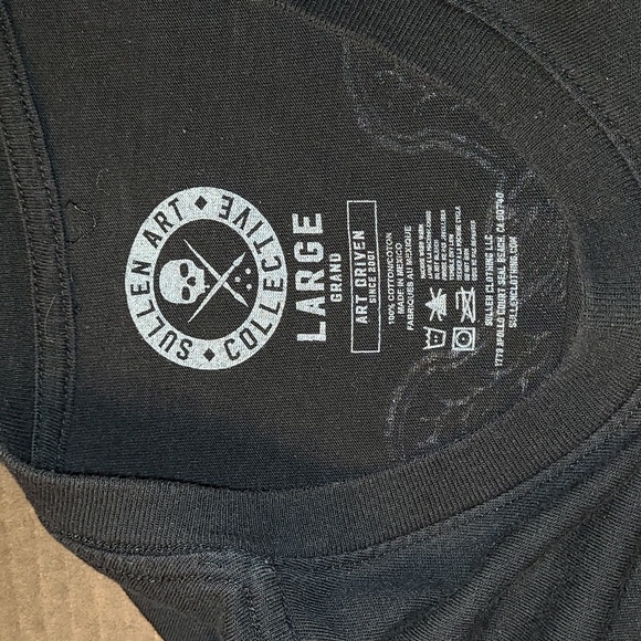 Sullen Art Collective Tattoo Lifestyle Graphic Standard Tee Black SIZE L - Picture 9 of 12
